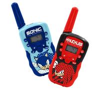 OTL Technologies SH1212 Sonic the Hedgehog Wireless Rechargeable Walkie Talkie Set