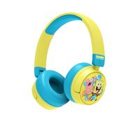 OTL Technologies Spongebob Wireless Children's Headphones with Parental Volume Control and Cable for Audio Sharing