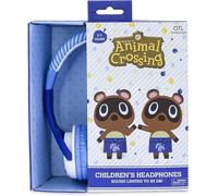 Animal Crossing Timmy & Tommy Adjustable Kids Wired Headphones