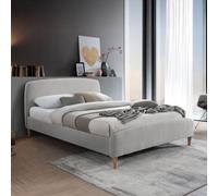 Otley Dove Grey Fabric Bed - Sizes Available