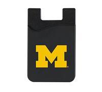 OTM Essentials Leather Wallet Sleeve, Black, Classic, University of Michigan, Wallet Sleeve - Faux Leather