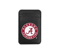 OTM Essentials University of Alabama Faux Leather Phone Wallet Sleeves, Sleek Magnetic Phone Wallet Case, Lightweight Compatible with Magsafe Devices, Classic