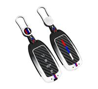 OTMIK Compatible with Chery omoda C5 Tiggo 8 Plus 7 Pro Tiggo 8 Pro Arrizo 5, Gradient Colored Carbon Fiber Zinc Alloy Car Key Case