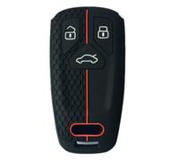 OTMIK Silicone Car Key Cover Case for Audi A4 B9 A5 A6 8S 8W Q5 Q7 4M S4 S5 S7 TT TTS TFSI RS Key Shell Accessories