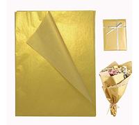 OTMVicor Gold Tissue Paper,Metallic Gift Wrapping Paper 50 Sheets 14 * 20 inch for Wedding Birthday,Anniversary Party,Valentine’s Day Decoration