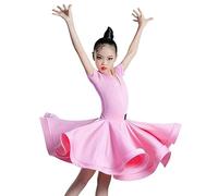 OTMYIGO Girl latin dresses,dancing ballroom dance dress tango skirt standard salsa Dance Competition Party Dresses,A5,120