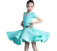 OTMYIGO Girl latin dresses,dancing ballroom dance dress tango skirt standard salsa Dance Competition Party Dresses,A2,160