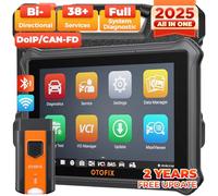OTOFIX D1 Lite Bidirectional Scan Tool with 2-Year Updates, All System Automotive Diagnostic Scanner, 38+ Reset Services, FCA AutoAuth, Key Programming, Active Test, CANFD&DOIP, Auto VIN