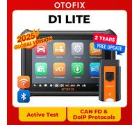 OTOFIX D1 LITE OBD2 Scanner Car Diagnostic Tool Bluetooth Wireless Bi-Directional Control OBD Automotive Scan Tool Active Test Global version