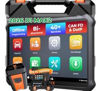 OTOFIX D1 Max2 OE Full System Diagnostics Scanner with 2-Years F.ree Update, 2026 New Bi-Directional Scan Tool for Car, 40+ Service Functions, Advanced ECU Coding, 10000+ Car Coverage, V.A.G Guided