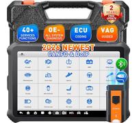 OTOFIX D1 PROS2 OBD2 Scanner w/ECU Coding Car Diagnostic Tool, 40+ Service | OE-Level Full System Diagnostic Tool, Bi-Directional Control, Guided Functions, Auto Scan 2.0, CANFD & DOIP, 2-Year Update