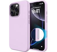 OTOFLY for iPhone 16 Pro Case with Sensitive Camera Control Capture Button, Compatible with MagSafe, Silicone Shockproof Military-Grade Protection, 6.3 inch (Pastel Purple)