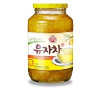 Otogi Korean Citron Tea 1kg Jar - Zesty Citrus Drink with Natural Flavour for Hot, Cold Drinks