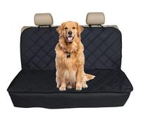 OTOKEA Fits AUDI A1 2013+ - Quilted Rear Seat Cover, Waterproof Cushioned Design, Use For Pets Dogs Tools Kids - Black