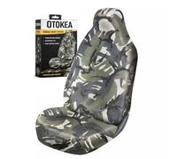 OTOKEA Fits Mitsubishi Canter - Semi Tailored Seat Cover Driver Passenger Seat Grey Camouflage - x1