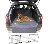 OTOKEA FOR FORD PUMA - Dog Guard Set With Quilted Boot Liner, Semi Tailored Waterproof Cover For Pets Dogs - Black