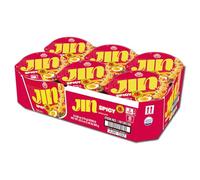 OTOKI JIN RAMEN SPICY, KOREAN STYLE INSTANT NOODLE, RICH SPICY FLAVOR, Instant Cup Ramen, Best tasting ramyun, Traditional gourmet taste [6 Cup] (65gX6)-1 BOX