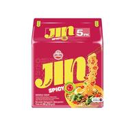 OTOKI Jin Ramen Spicy Korean Style Instant Noodles 120g x 40 Packs | Chewy Ramyun with Rich Beef Bone Broth | Korean Instant Ramen Multipack | Spicy Noodle Meal