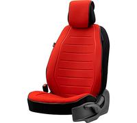 OtoM Universal Seat Cover/Protective Cover 'Active-Line' Red Fabric - Single Piece