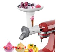 OTOmitra Ice Maker Attachment for Kitchenaid Stand Mixer, Fruit Ice Machine Attachment, BPA-Free, Food-Grade Materials, Soft Ice Cream Machine Attachment, Dairy Free Ice Cream Maker