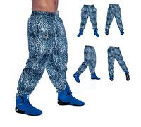 Otomix Men’s Fashion Full Cut Baggy Athletic Elastic Waist Pants, Trousers for Bodybuilding, Weightlifting, Training, Yoga, Sports Gym Workout & Casual Wear Trendy Joggers and Sizes Stonewash