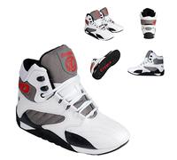 Otomix Ultimate Carbonite Men's & Women's Boots Weightlifting Bodybuilding Powerlifting Cross Training Deadlift Lifting Wrestling Boxing Running Gym & Training Workout Shoes White