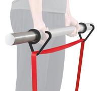 Otoolling 1 Pair Resistance Band Collar Hooks Workout Bar Attachment Use with Any 2" Barbell Add Resistance to Your Workout Home Ourdoor Gym Fitness Accessories