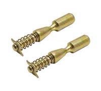 Otoolling 2 Pcs Power Take Off Pin Yoke Quick Release for Tractor Metal Pto Quick Release with C-Clip and Spring Fits Most American Yokes On Various Equipment (Classic)