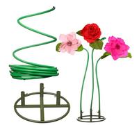 Otoolling 32.8 ft Giant Flower Stand Flexible Pipe Stem for Decor Flower Pole Display Stand Base Giant PVC Pipe Stem Tubing for Crafts Floral Wedding Balloon Backdrop Arches Prop DIY(2 Pcs,Green)
