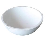 OTOOLWORLD Ceramic Crucible Bowl Dish Cup Furnace Melting Casting Refining Gold Silver (1000g)