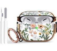 OTOPO Compatible AirPods Pro 3 Case Cute Lock Women, Secure Lock Clip Hard Shockproof Shell Protective iPods Pro 3 Cover Girl with Keychain for Apple AirPod Pro3 Case 2025