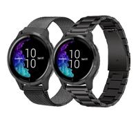 OTOPO Metal Strap for Garmin Vivoactive 4/Venu 3/Venu 2 45mm/Forerunner 255/955/265/965 Watch Bands, 22mm Metal band Strap for Fossil Gen 5 for Women Men
