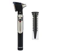 Otoscope Ear Scope with Light - 3× Magnifying Lens, Ear-Infection Detector, Pocket Ear Checker Kit, 8 Reusable Speculum Tips - Safe for Kids, Adults, Pets & Home Health Care (Black)