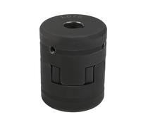 OTOTEC 1 Set 1/2" to 3/4" L075 Flexible 3-Piece L-Jaw Coupling Set Buna-N NBR Rubber Spider for Log Splitter Hybrid Equipment for Interchangeable with Most L-jaw Couplers