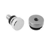 OTOTEC 1 Set Motorcycle Seat Bolt Rear Fender Seat Assembly Nut Compatible with H-arley Silver