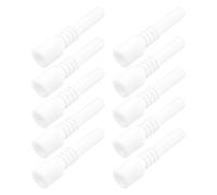 OTOTEC 10PCS Sand Blaster Ceramic Nozzles 40.4x9.6mm Sand Blaster Gun Head Wear-Resistant Flared Mouth for Ceramic Nozzles in Handheld Sandblasters