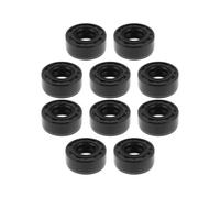 OTOTEC 10pcs TC 8x16x7mm Simmerring Shaft Seal Gasket NBR Double Lip Oil Seal with Spring Nitrile Butadiene