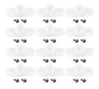 OTOTEC 12PCS Headlight Trimmer Socket Headlamp Clip Kit Replacement Compatible with Discovery 1 & 2 Pre-Facelift OE STC3368 Include 24PCS Screws