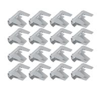 OTOTEC 160PCS Upholstery Stay Wire Clips 16.7x14x7.6mm Furniture Wire Retaining Clips Seat Cover Wire Fasteners for Sofa Couch and Chair Spring Repair