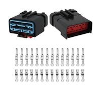 OTOTEC 1Pair 14Pin Automotive Connectors Plugs and Sockets 54201411 54201415 2.8mm