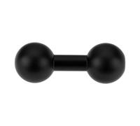 OTOTEC 1pc Aluminum 20mm to 20mm Ball Mount Adapter Universal Double Ball Head Mount Extension Dual Ball Adapter Compatible with Multiple 20mm Double Ball Mounting Arms