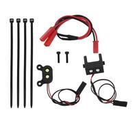 OTOTEC 1Set RC Car Front Rear LED Lamp Upgrades Kits Compatible with LOSI Mini 1/14 8IGHT 4WD Off-road Brushless Car