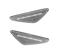 OTOTEC 2 Pack LED Side Marker Lights Clear Lens 63136920685 63136920686 compatible with BMW E46 Coupe 2003 2007