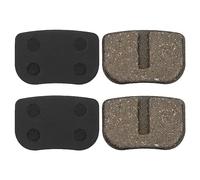 OTOTEC 2 Pairs Brake Pads Compatible with Mach1 Electric or Petrol Scooter Wear-Resistant Disc Brakes Scooter Repair Kit 27.5x18mm Black