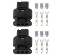 OTOTEC 2 Sets 3-Pin Repair Connector Kit Compatible with VW 3C0973203 3C0 973 203 PDC Plug