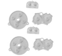 OTOTEC 2 Sets Conductive Rubber Pads Compatible with Nintendo Game Boy Advance GBA Console Buttons Controller Contact Button Pad Replacement Repair Parts Grey