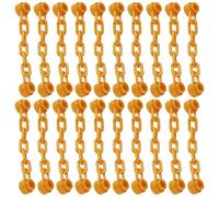 OTOTEC 20pcs 5-Link Chain 92338 Compatible with LE GO Construction Model Gold