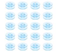 OTOTEC 20pcs Household Multifunctional Sewing Machine Thread Core Shuttle Core Plastic Shuttle Core Compatible with Pfaff Blue