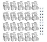 OTOTEC 20pcs Stainless Steel Belt Clip Replacement Part 633586002 636181001 Compatible with Ryobi Compatible with Ridgid 18 Volt Tools
