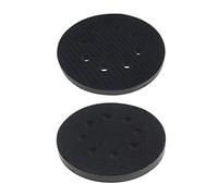 OTOTEC 2PCS 125mm Soft Sponge Interface Pad Sanding Pad 8 Holes for Random Sander Dedicated Replacement Cushion Pad Impact-Resistant Noise Reduction Protection Polisher